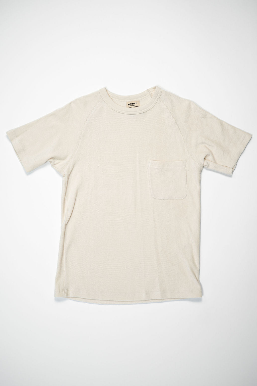 Heimat Textil Raglan Terry Tee - Seashell
