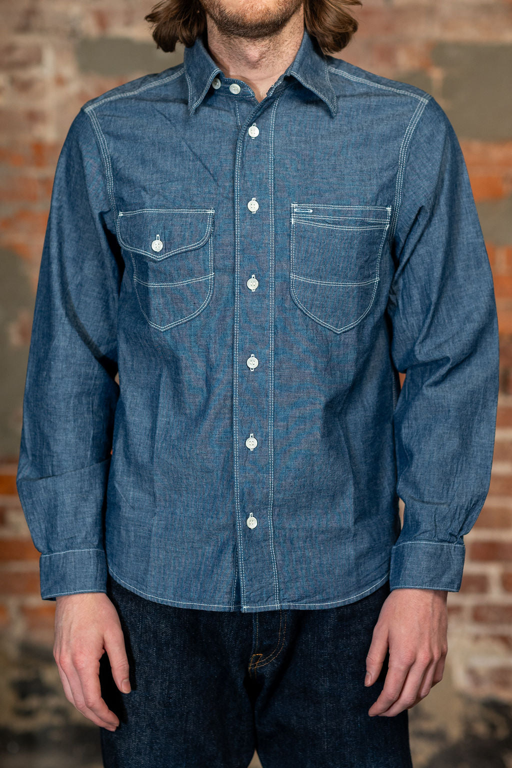 Freenote Cloth Modesto Shirt - Chambray