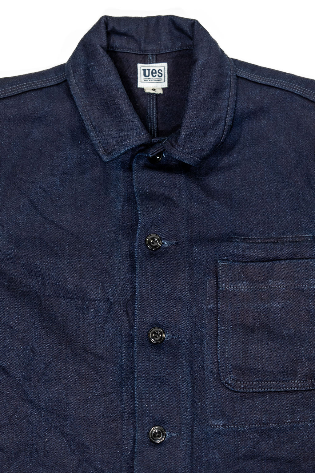 UES Tricotine Euro Jacket - Indigo