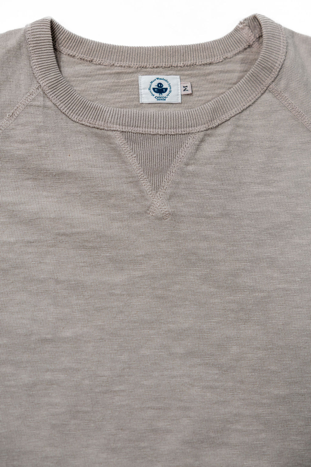 Omoto Denim 12.5oz Memphis Cotton T-Shirt - Gray