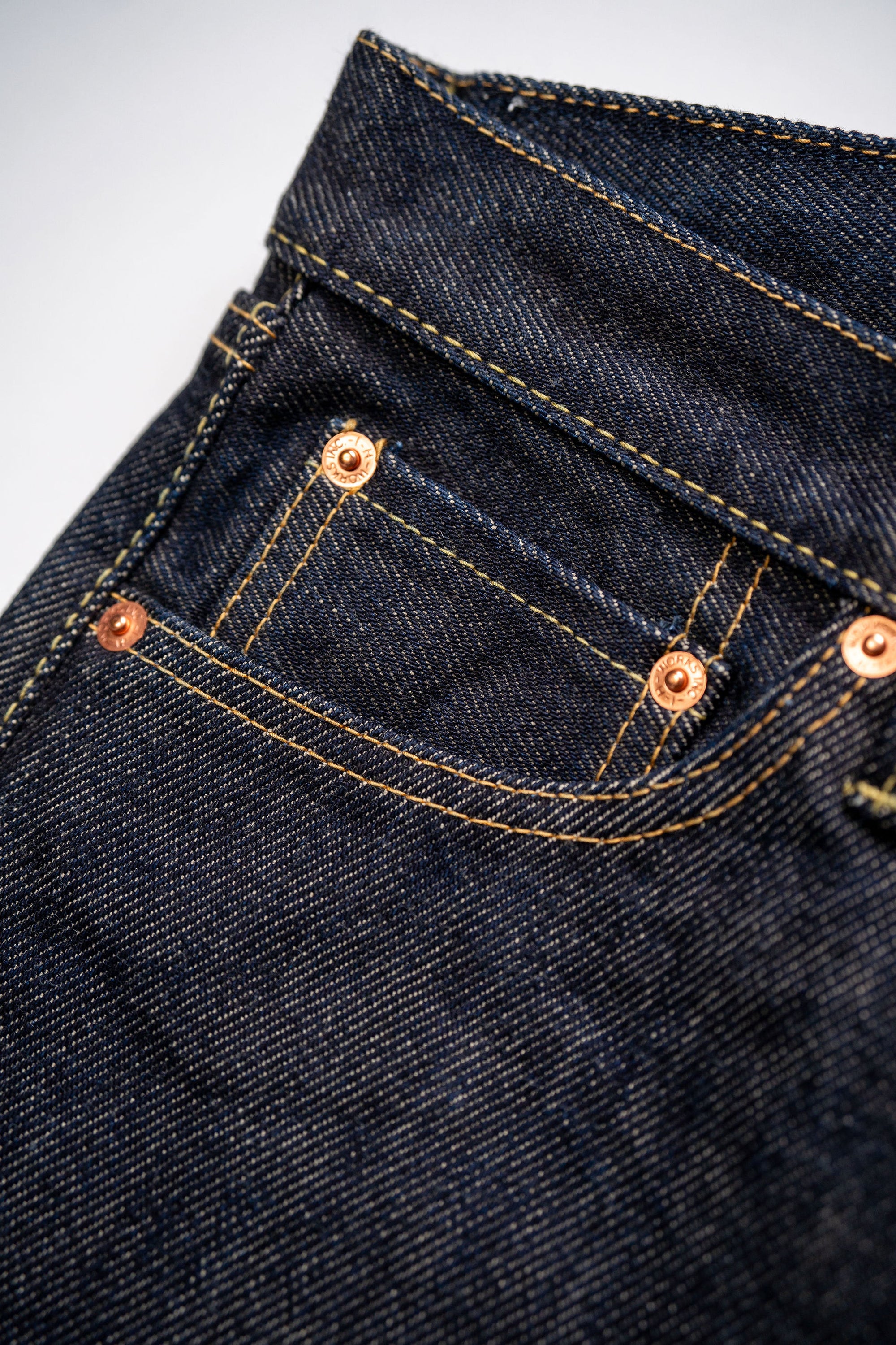 Iron Heart IH-634S 21oz Selvedge Denim Straight Cut Jeans - Indigo