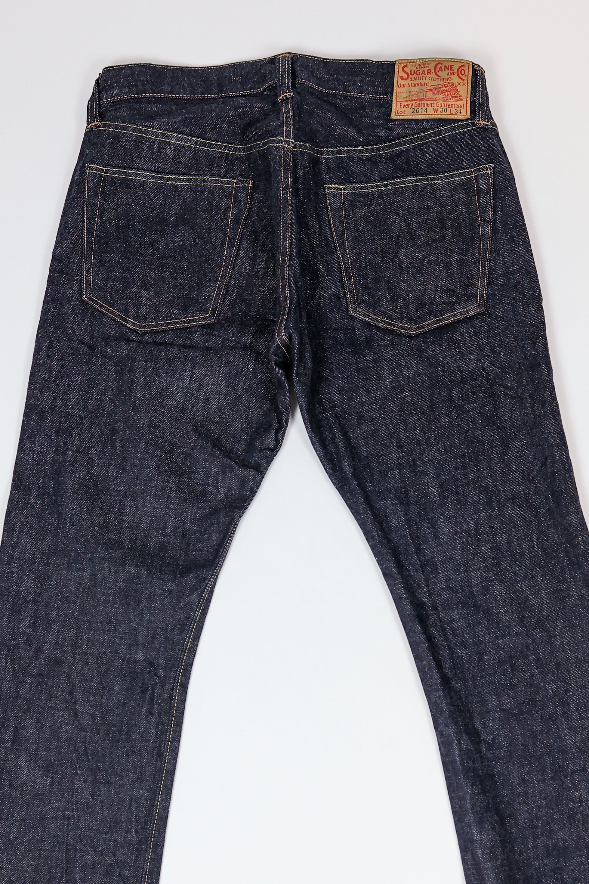 Sugarcane 2014 Slim Tapered - One Wash 12 oz. Japanese Selvedge Denim