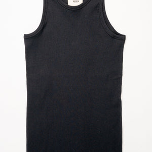 Hemen Biarritz Tank Top Gari - Black. Laid on back