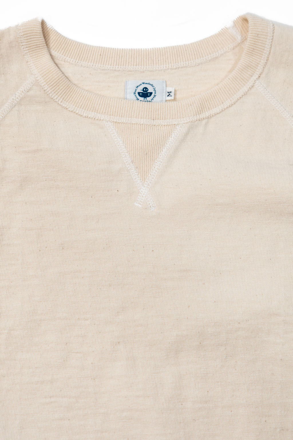 Omoto Denim 12.5oz Memphis Cotton T-Shirt - Natural