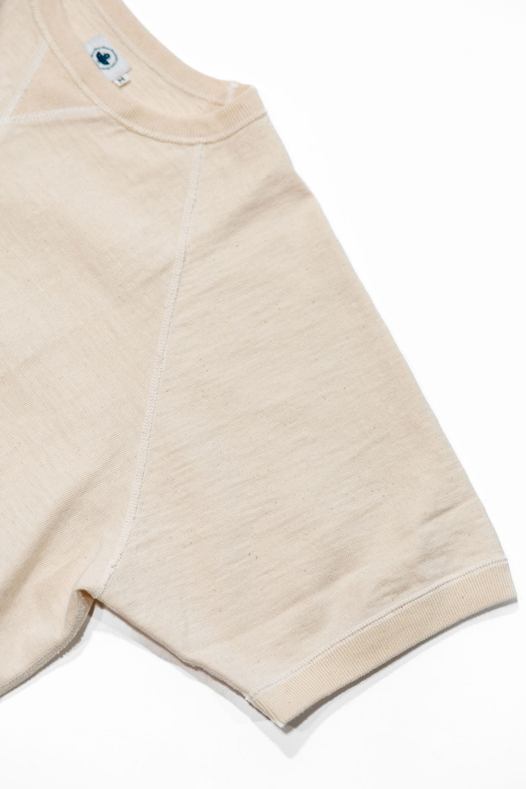 Omoto Denim 12.5oz Memphis Cotton T-Shirt - Natural