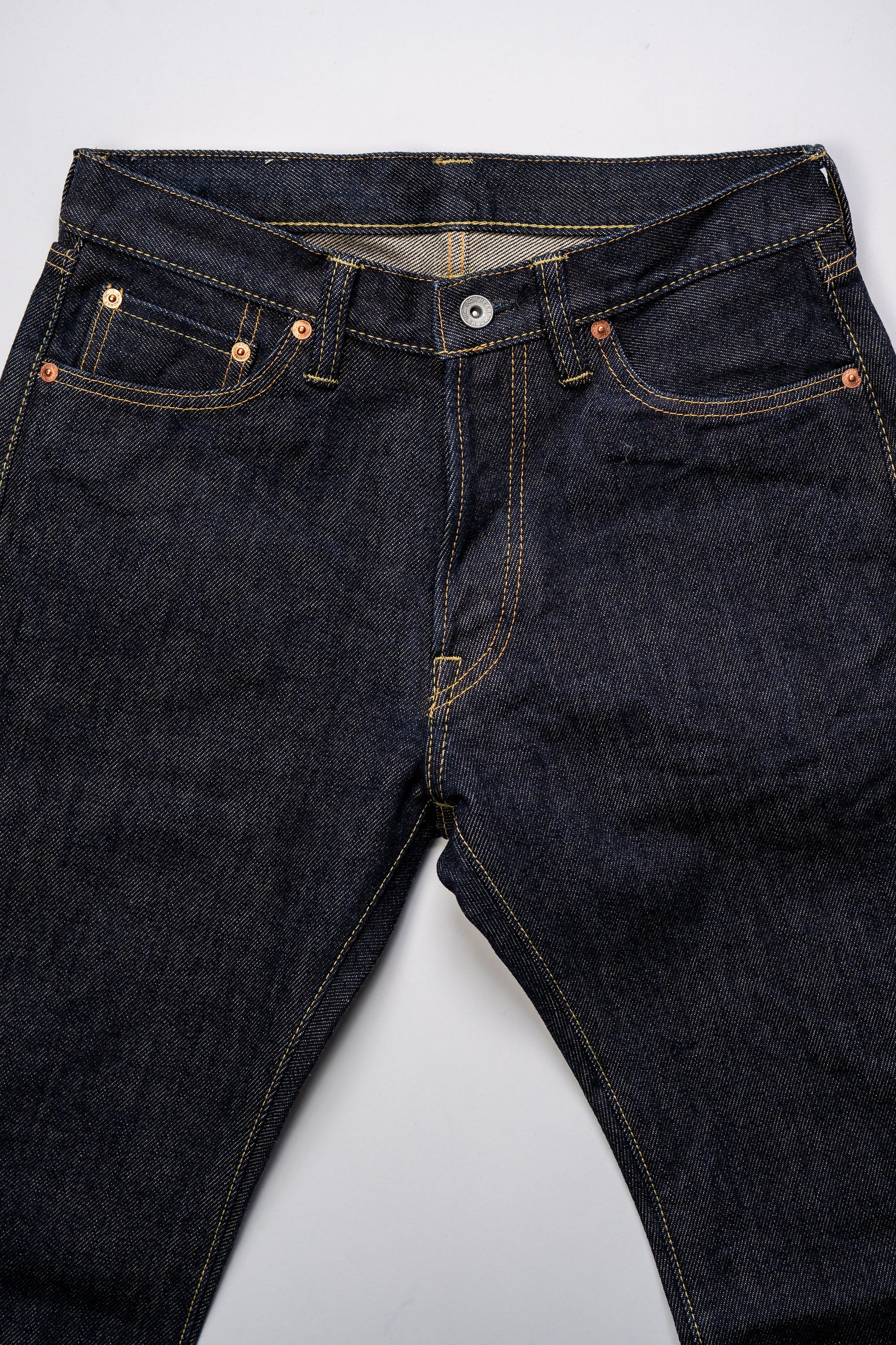Iron Heart IH-634S 21oz Selvedge Denim Straight Cut Jeans - Indigo