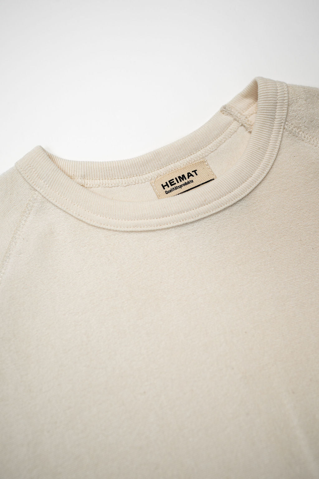 Heimat Textil Raglan Terry Tee - Seashell