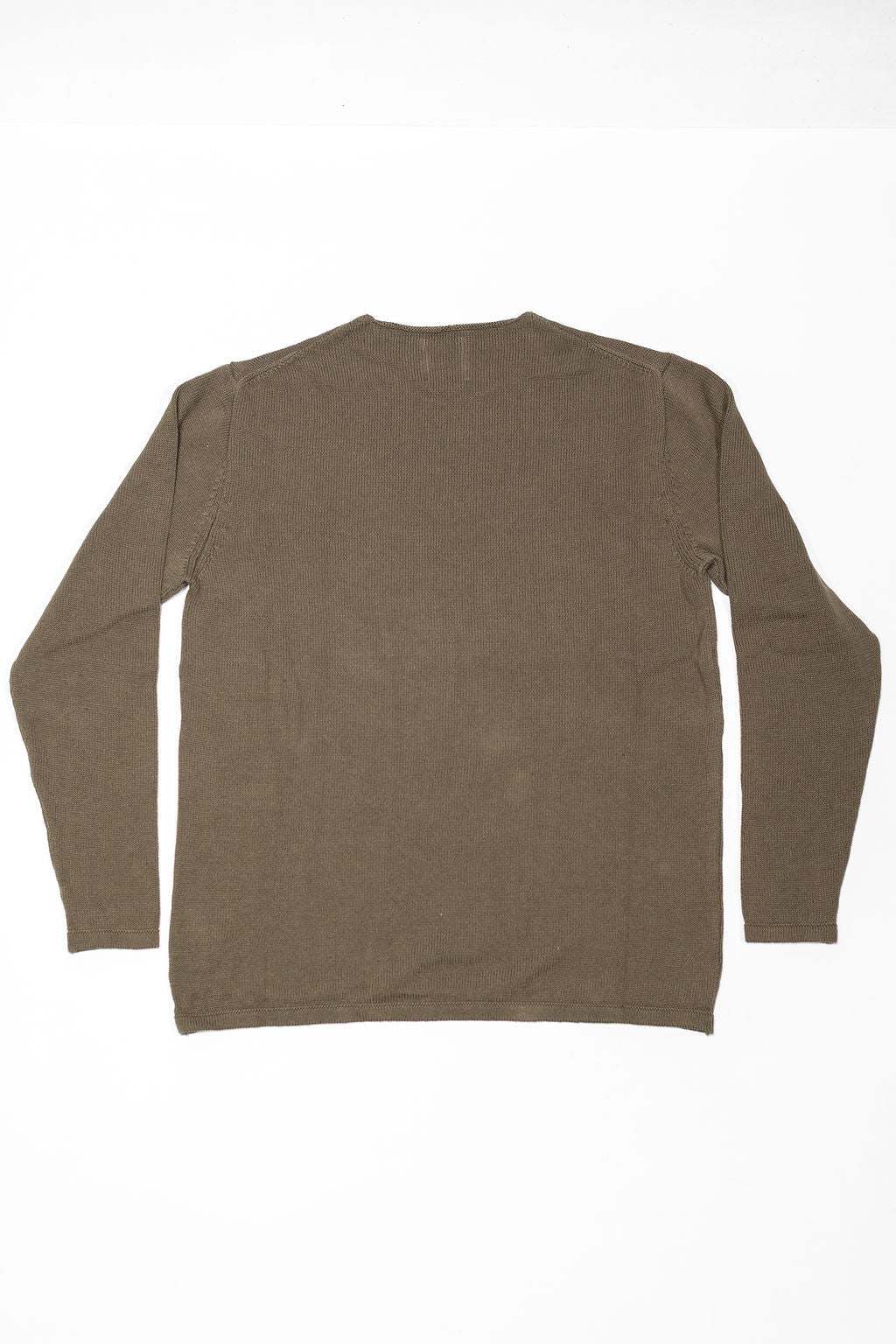 Heimat Textil Harbor Cotton/Linen Sweater - Military Green
