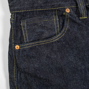 TCB Jeans S40's Jeans - One Wash. close up of pocket detail