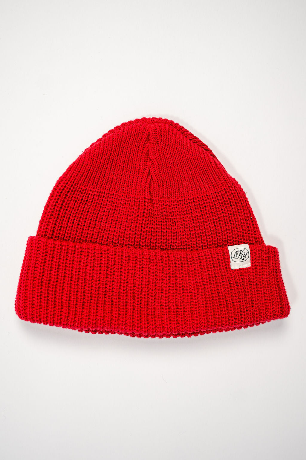 Knickerbocker Cotton Watch Cap - Red