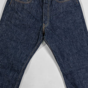 TCB Jeans 50's Jeans - 13.50z Denim One Wash. laid on back