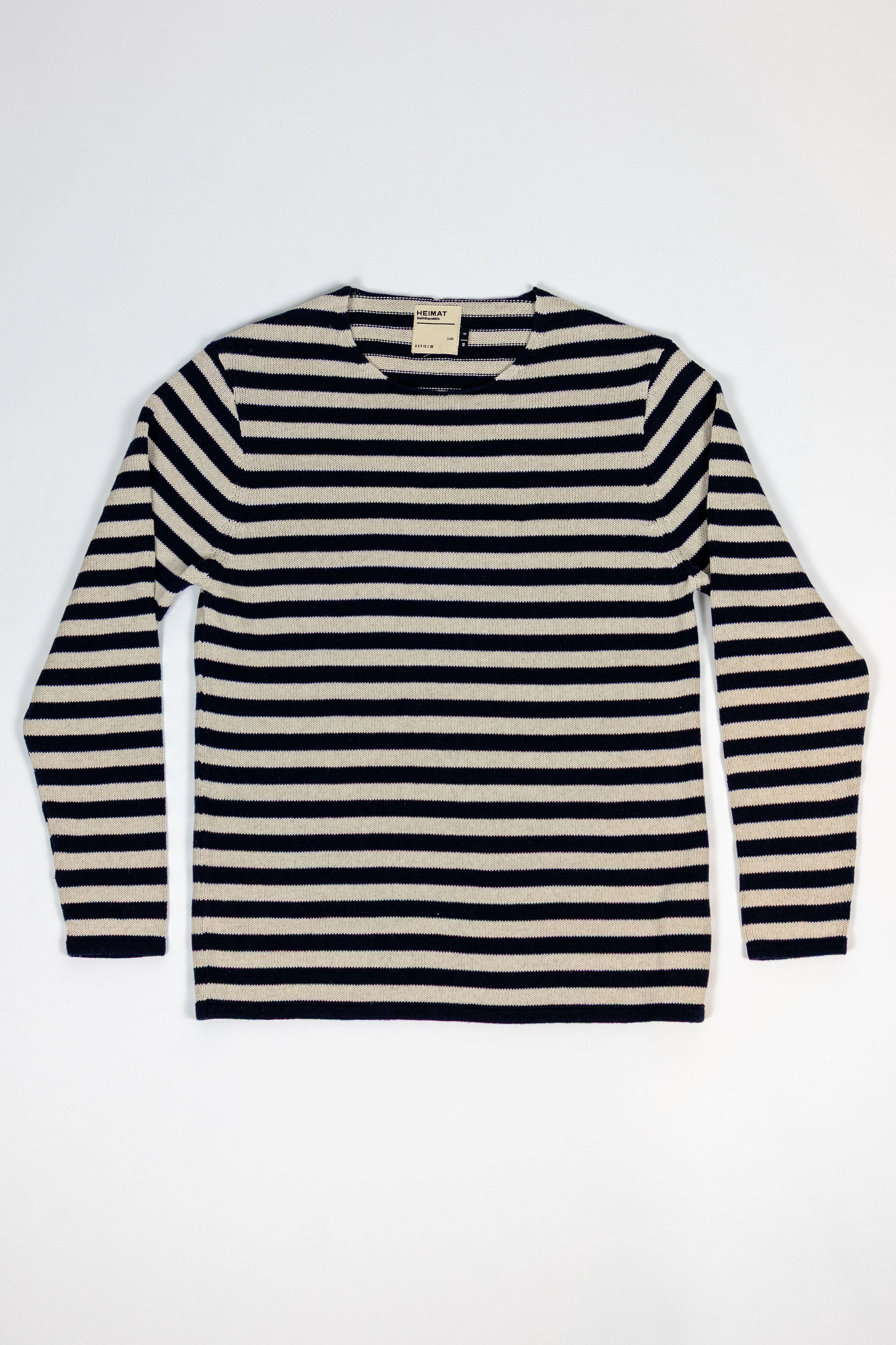 Heimat Textil Jailhouse Harbor Sweater - Ink/Seashell