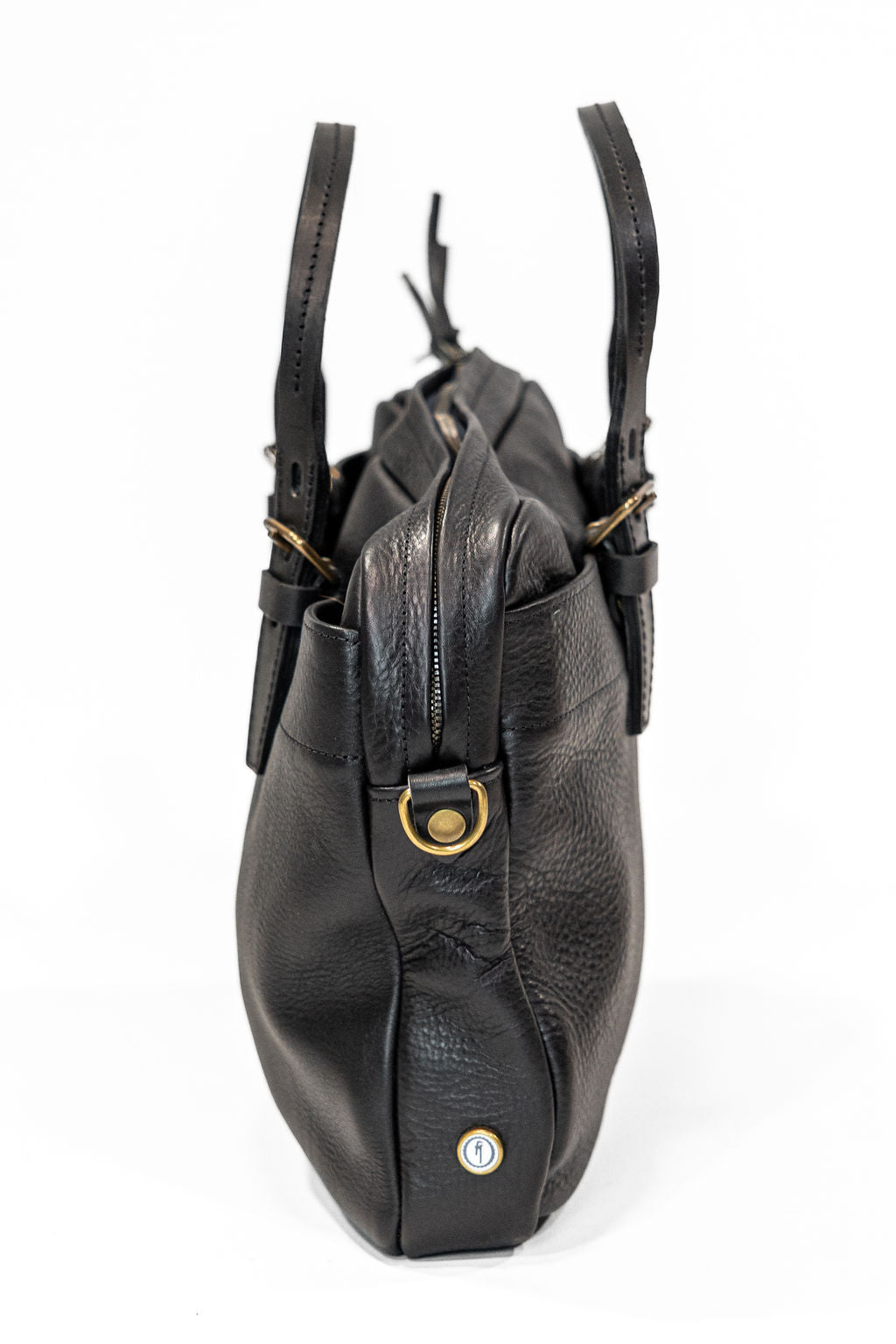 Bleu de Chauffe Folder Business Bag - Black