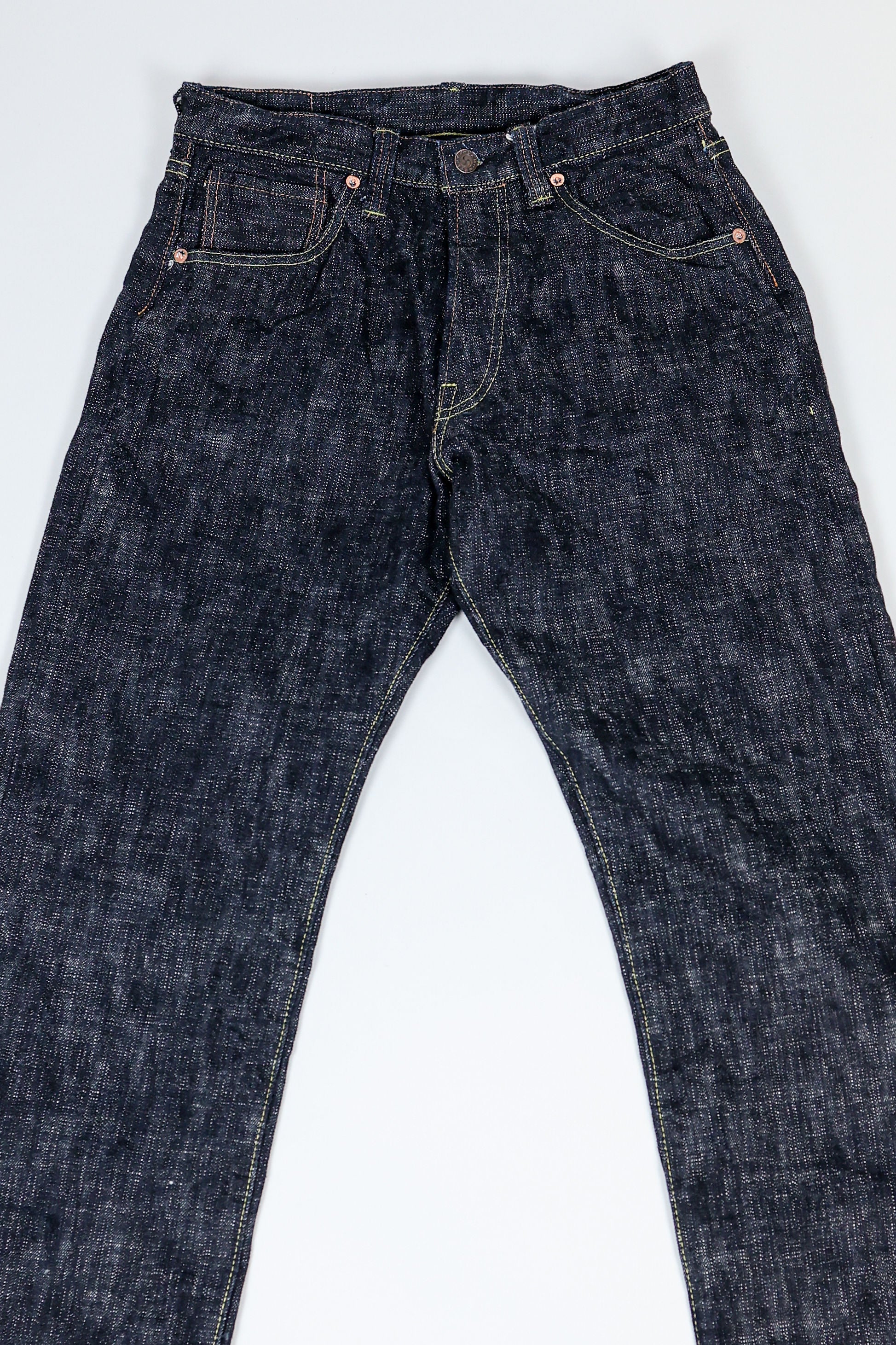 Samurai S3000XX17oz-SDS Relax Straight - "Murasame" 17oz Slub - Flat Lay Front