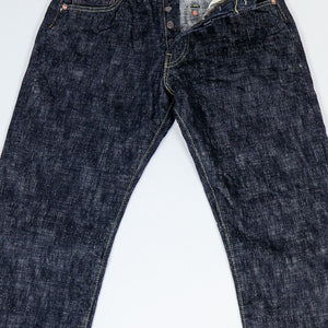 Samurai S3000XX17oz-SDS Relax Straight - "Murasame" 17oz Slub - Flat Lay Front