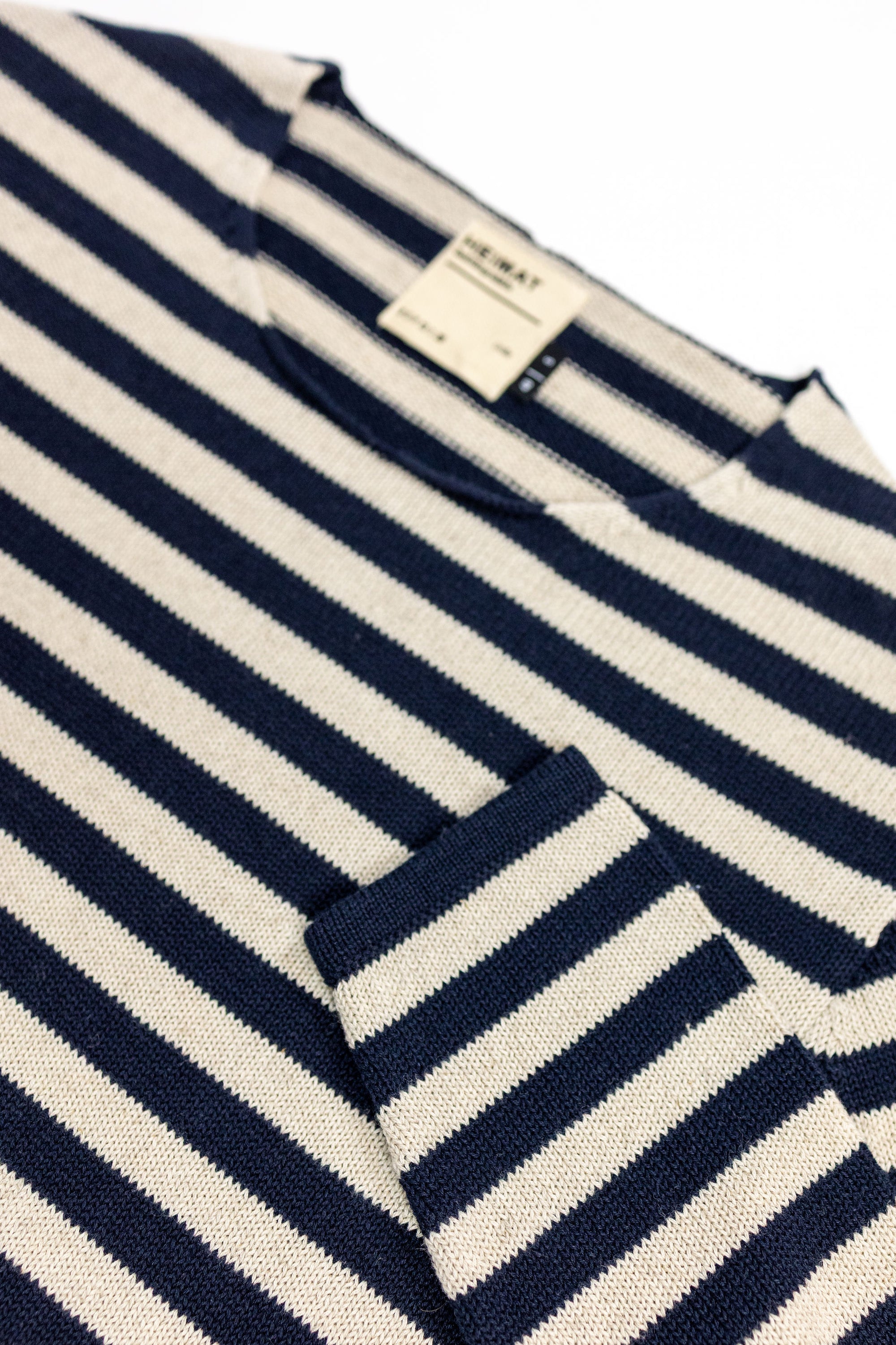 Heimat Textil Jailhouse Harbor Sweater - Ink/Seashell