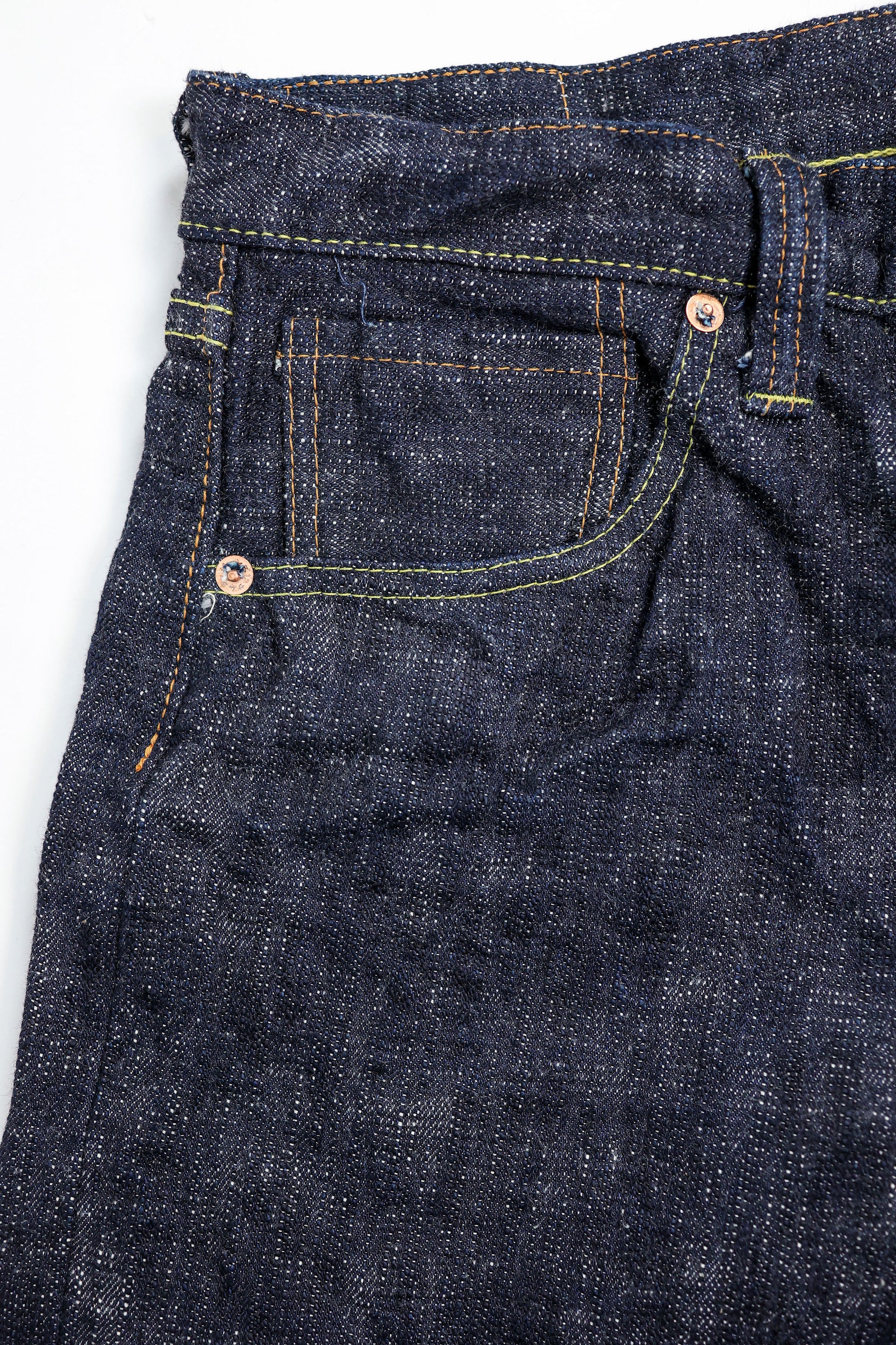 Samurai S3000XX17oz-SDS Relax Straight - "Murasame" 17oz Slub - Pocket Front Detail