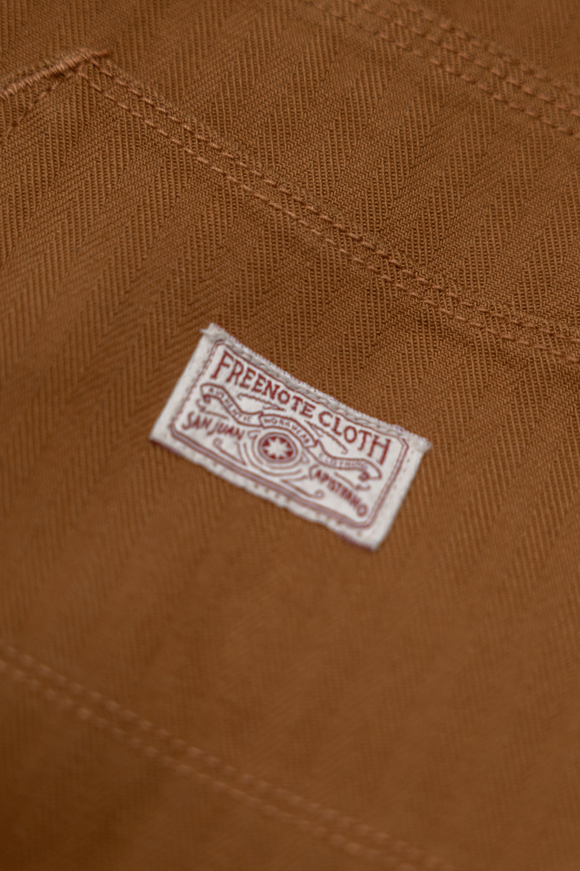 Freenote Coth Ortega Pant - 13oz Rust Herringbone
