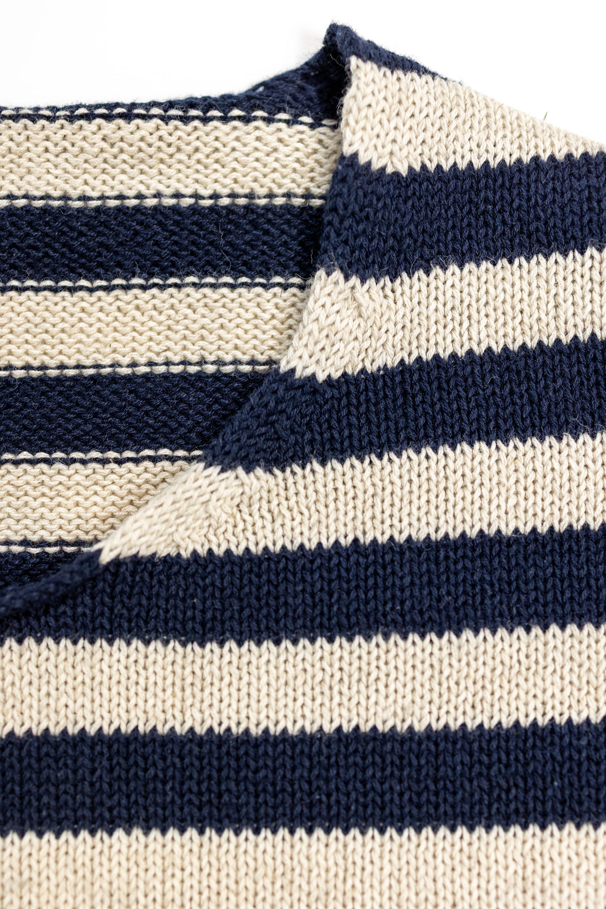 Heimat Textil Jailhouse Harbor Sweater - Ink/Seashell