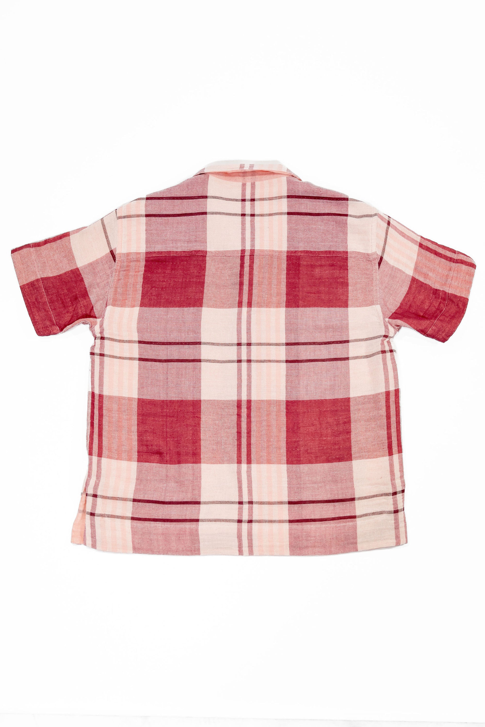 Indi + Ash Reversible Lake Camp Shirt JAC - Handwoven Double Gauze Plaid