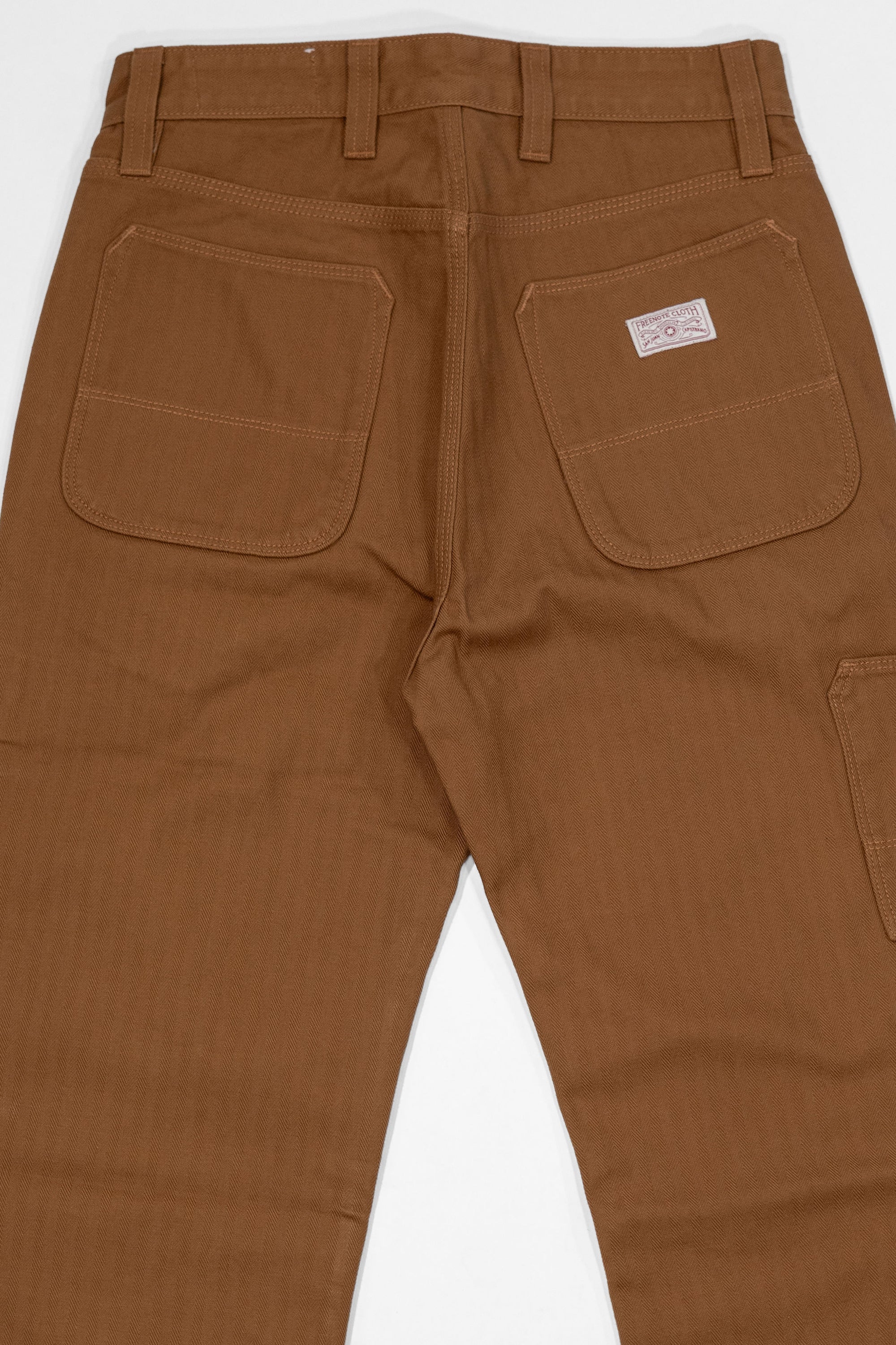Freenote Coth Ortega Pant - 13oz Rust Herringbone