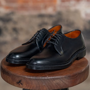 alden plain toe bluchers - three quarter view