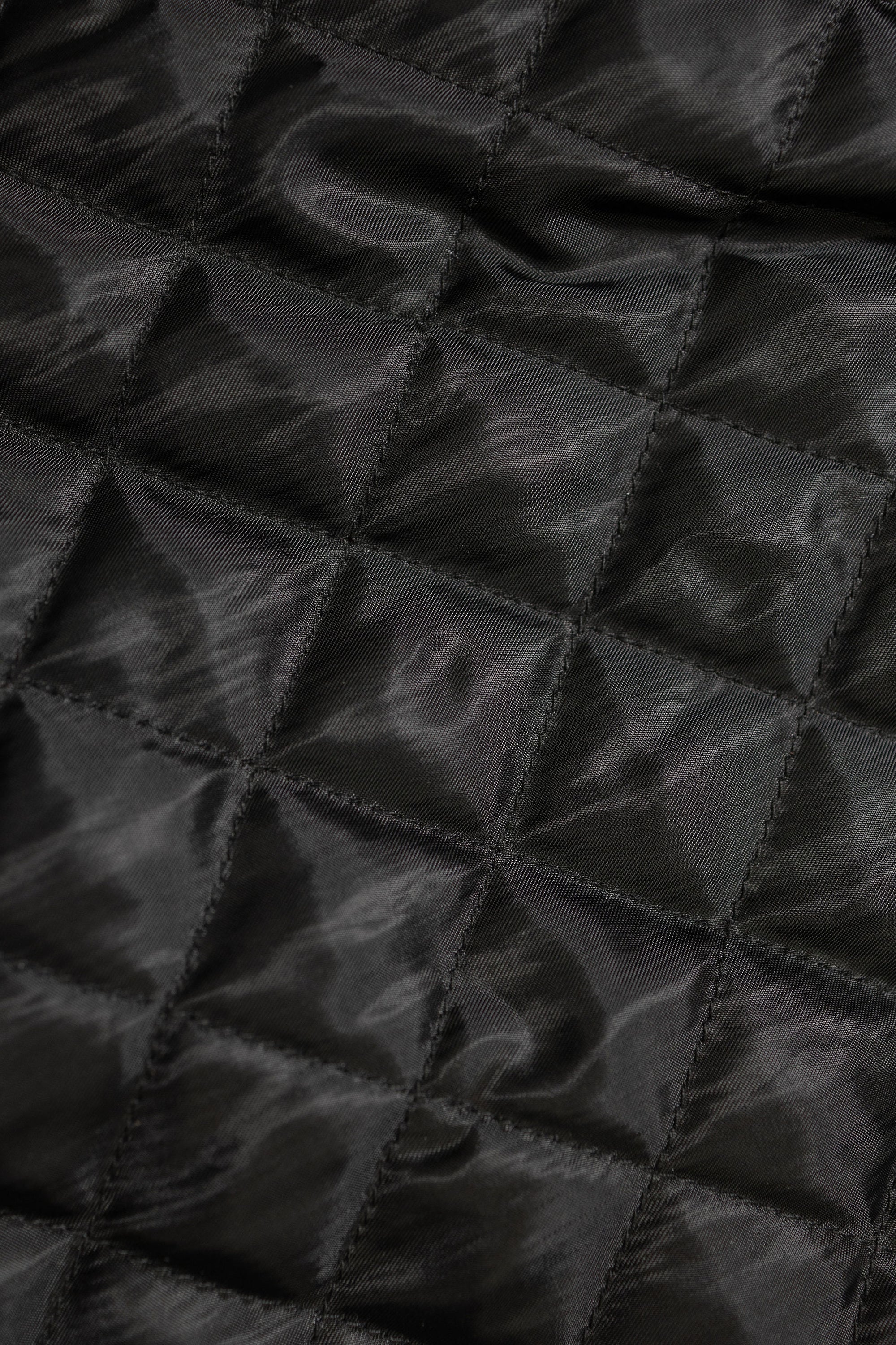 Double Helix - Innovator with Fur Collar Black Teacore Horsehide - Lining Detail