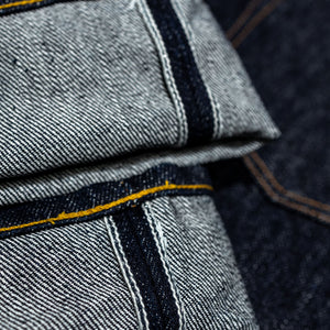 Samurai S0710XX-WASHI Slim Straight Model - 15oz Washi - Selvedge detail