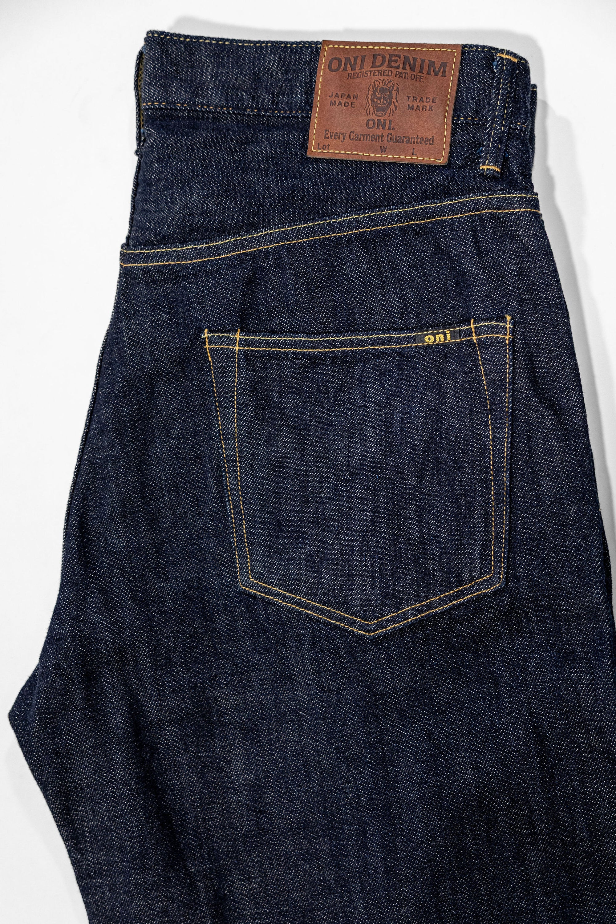 Oni Denim 222-Kiraku - 12oz Super Wide Straight "Kiraku"