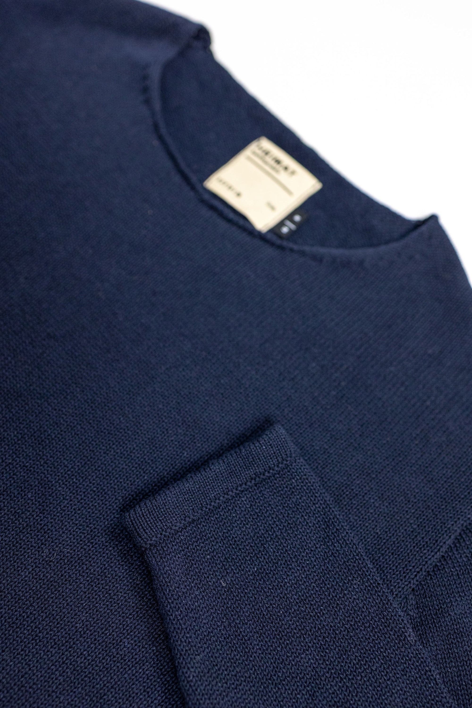 Heimat Textil Harbor Cotton/Linen Sweater - Ink