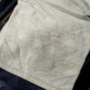 Samurai S0710XX-WASHI Slim Straight Model - 15oz Washi - pocket bag detail