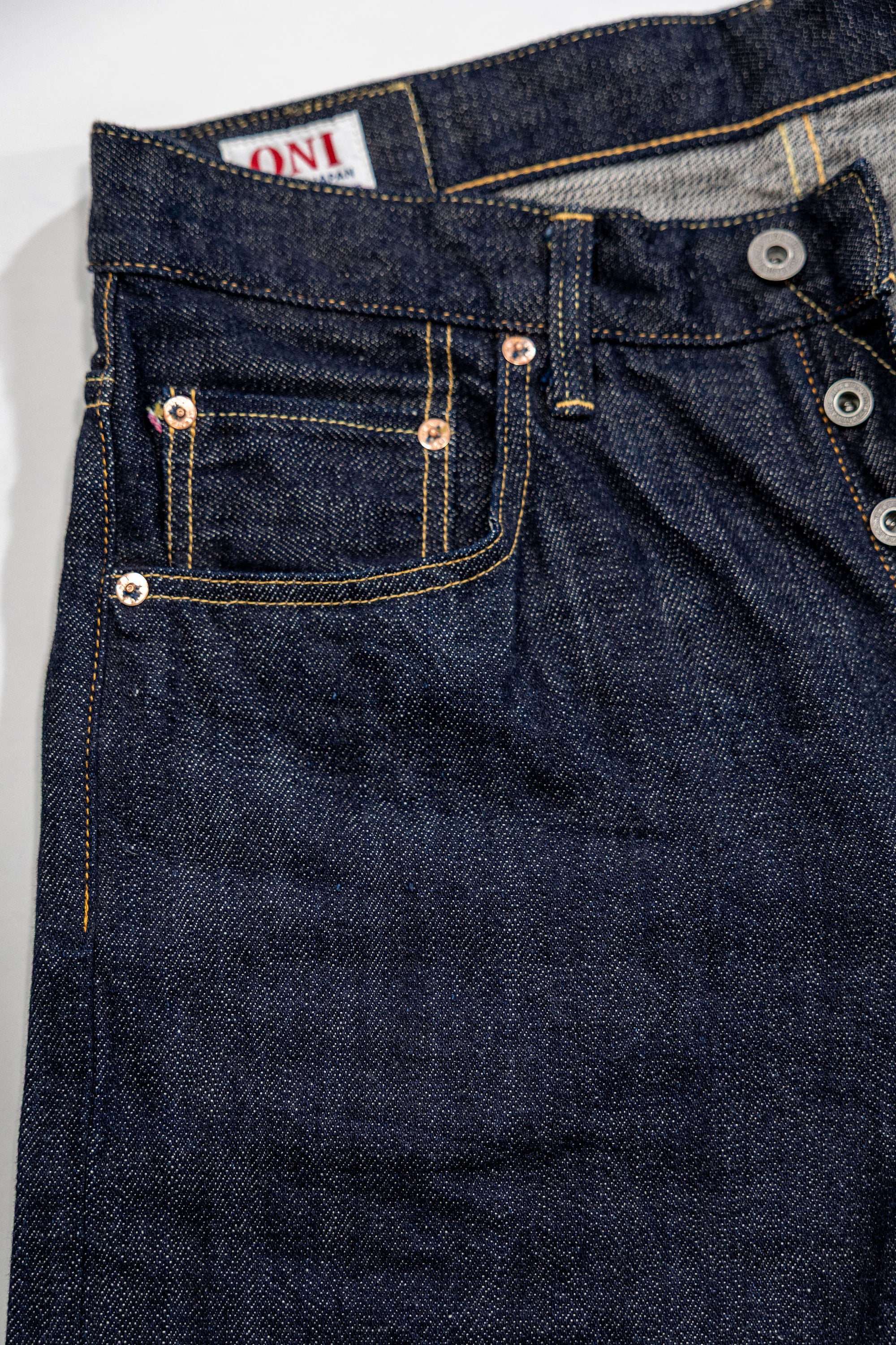 Oni Denim 222-Kiraku - 12oz Super Wide Straight "Kiraku"