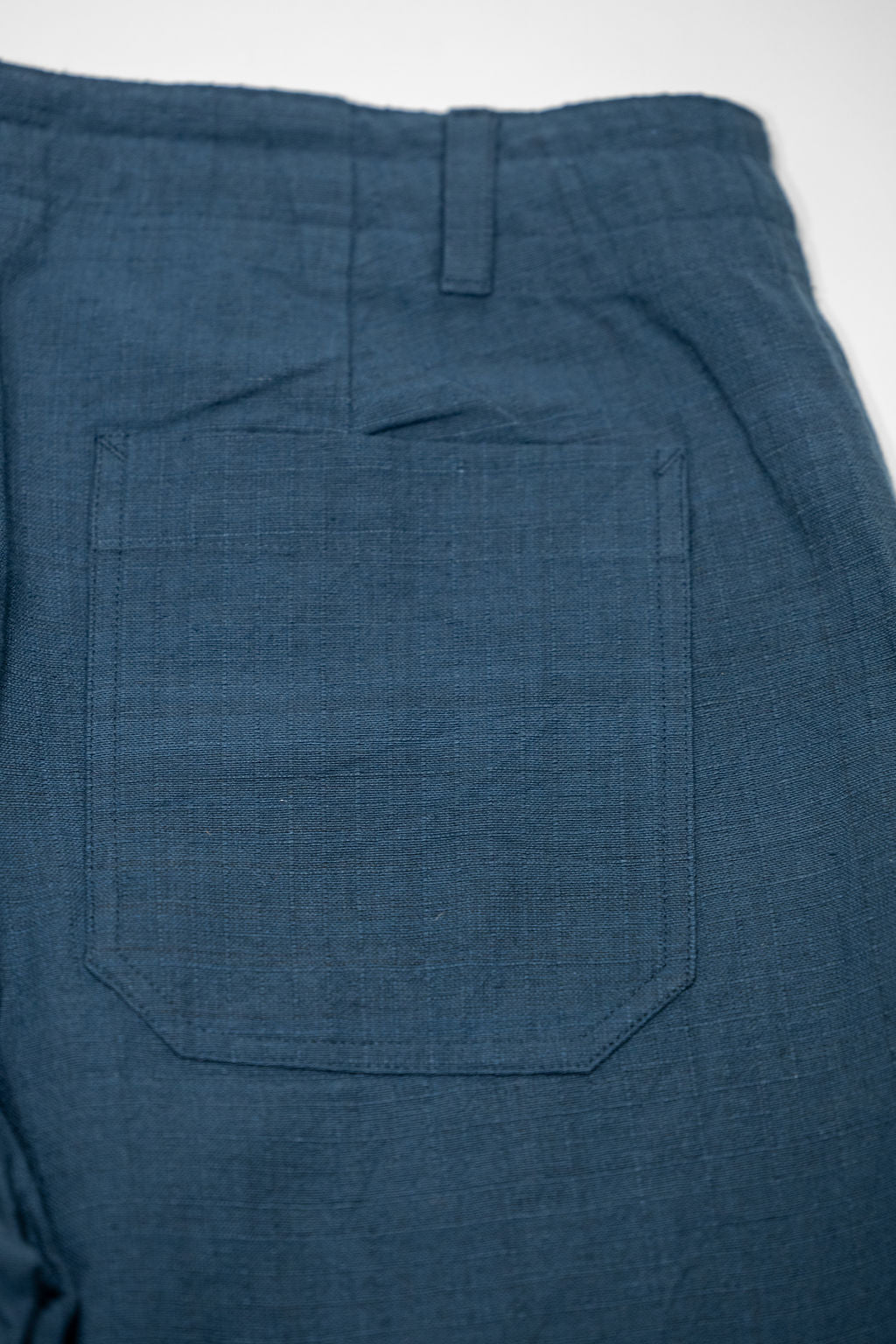Indi + Ash Raka Pant - Power Loom Ripstop Midnight Teal