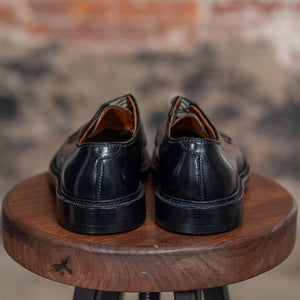 alden plain toe bluchers - back view