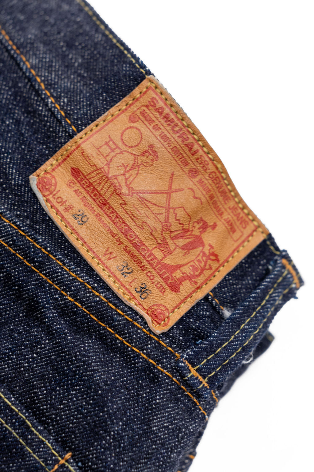 Samurai S310XX19ozII 19oz Super Wide Model - Indigo