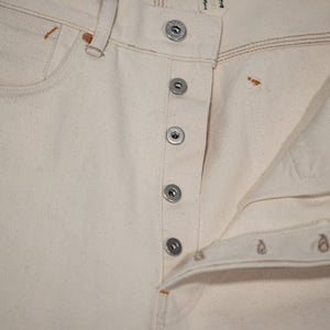 Indigofera Duke - 13oz Smithson Canvas Ecru - Button fly