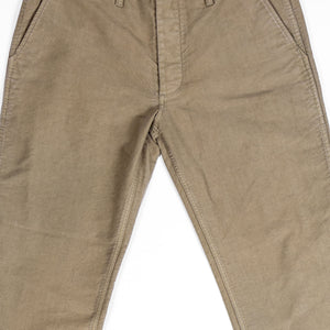 Wythe Deck Pant - Faded Olive - Front Flat Lay