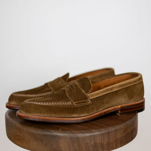 Alden loafers - three quarter view