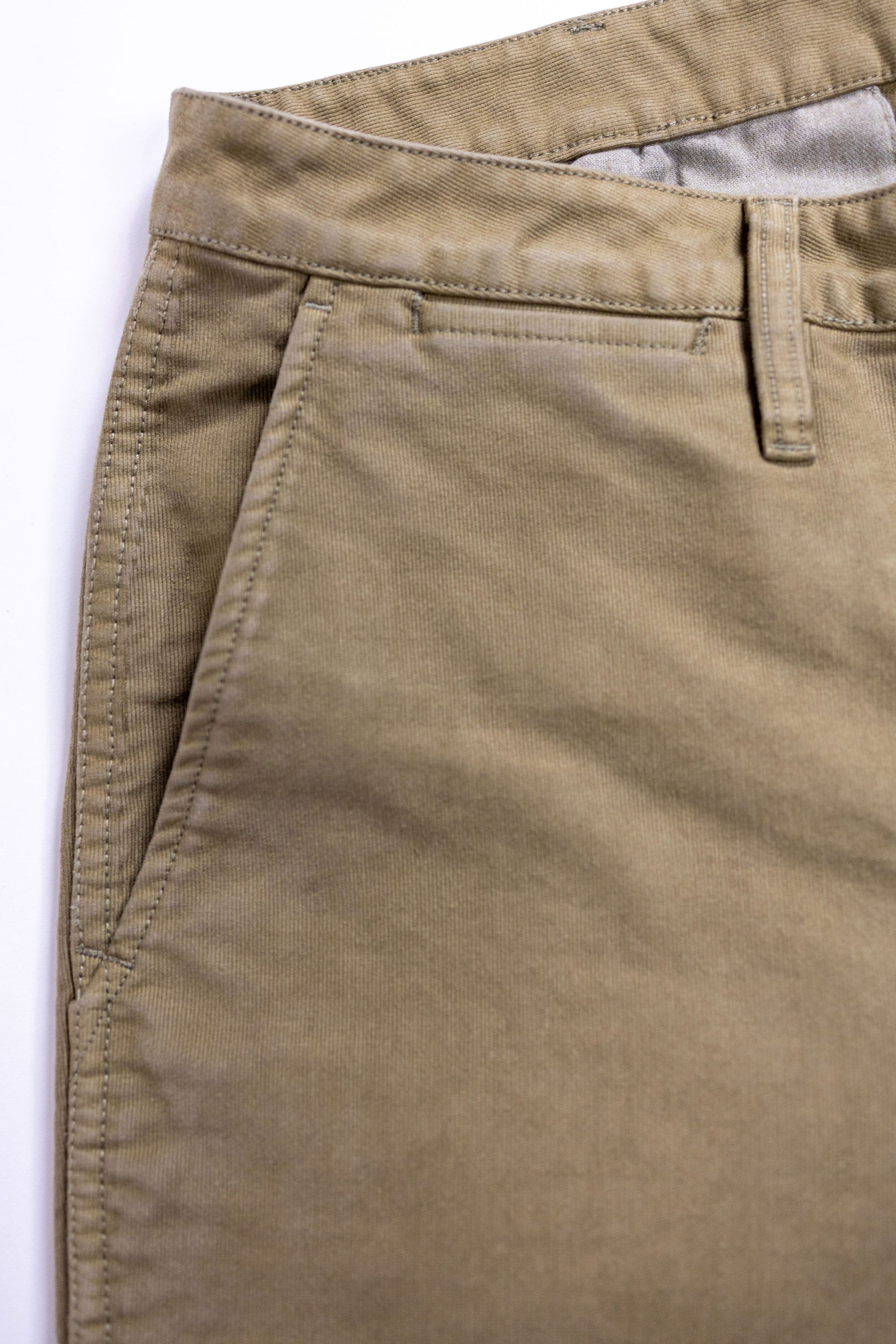 Wythe Deck Pant - Faded Olive - Pocket Detail