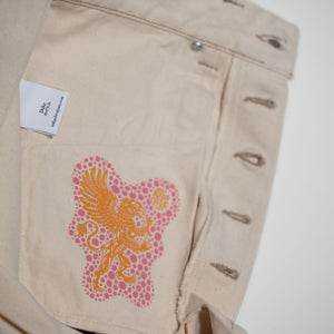 Indigofera Duke - 13oz Smithson Canvas Ecru - pocket bag