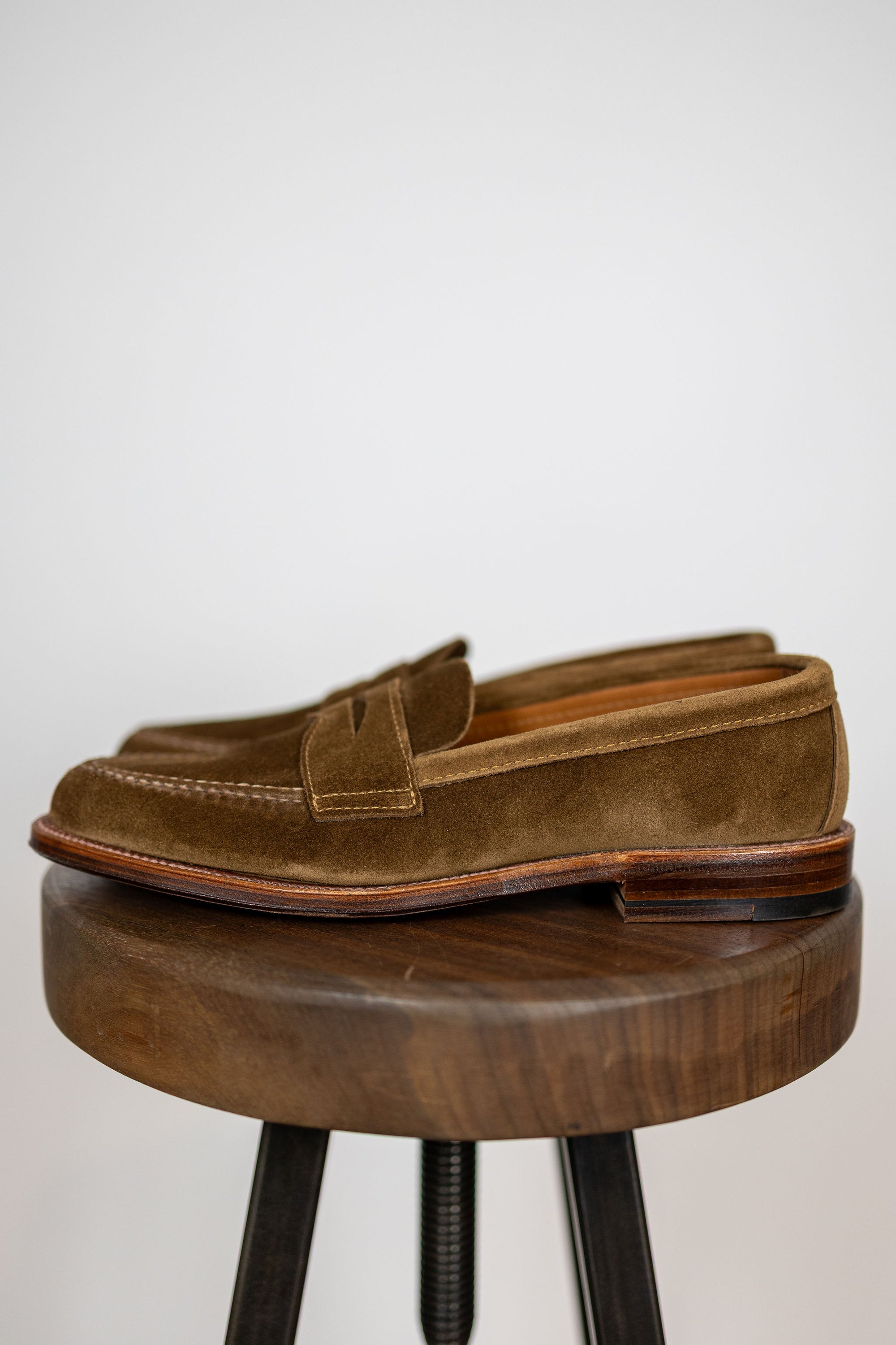 Alden loafers - side view