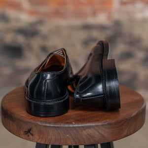 alden plain toe bluchers - back view