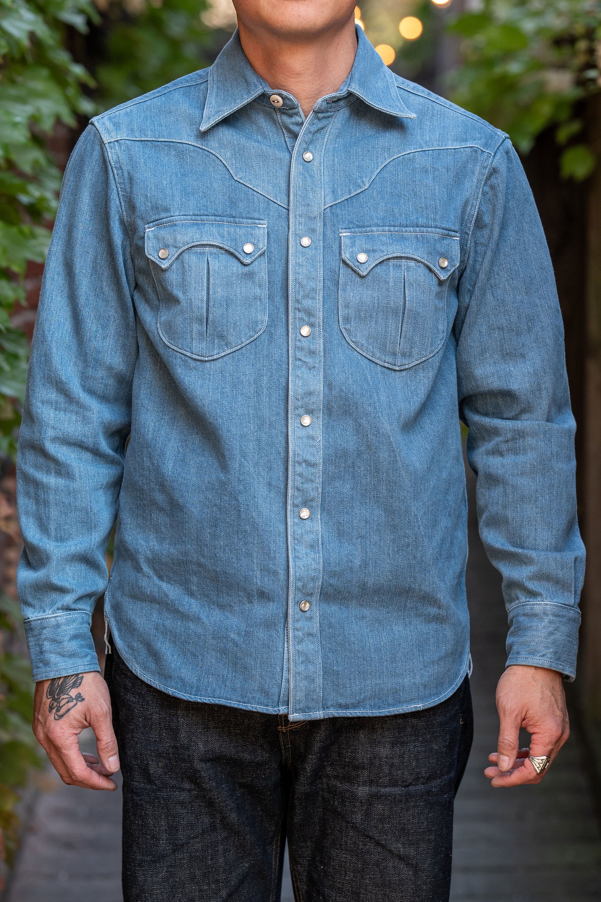 Freenote Cloth Sinclair - Bleached Denim