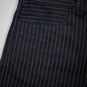 Indigofera Durango - 12oz Sable Stripe - front pocket