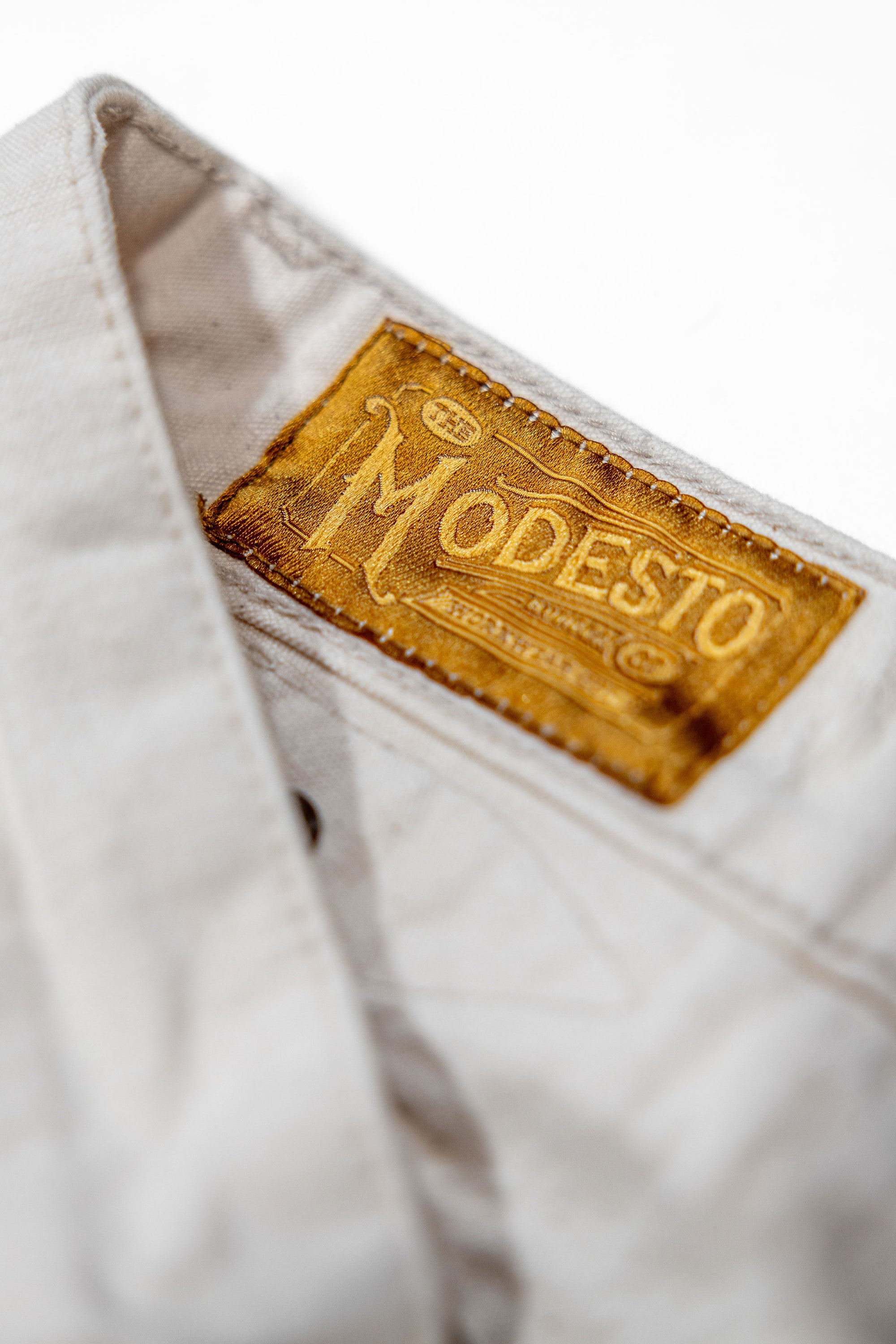 Freenote Cloth Modesto Buckleback - 11oz Natural Canvas