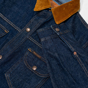 Indigofera Fargo Quarter - Vintage 70s Denim - Front Details