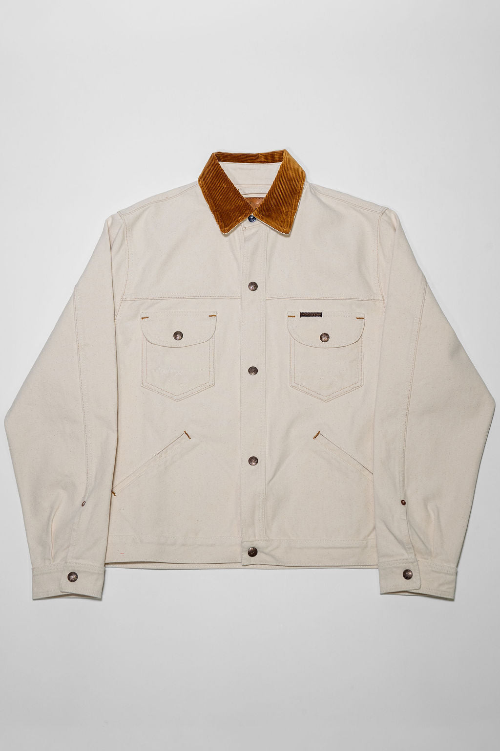 Indigofera Fargo Quarter - Smithson Canvas Ecru - Front