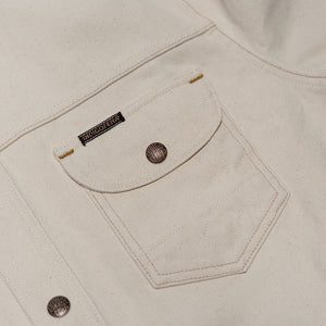 Indigofera Fargo Quarter - Smithson Canvas Ecru - Pocket