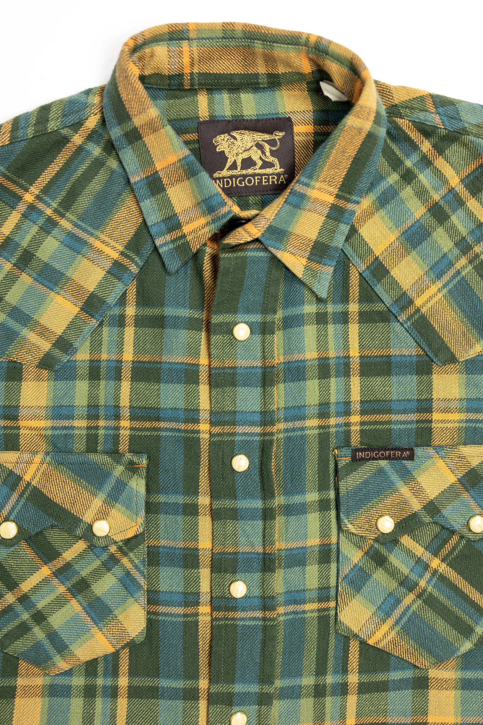 Indigofera Dollard - Twill Check