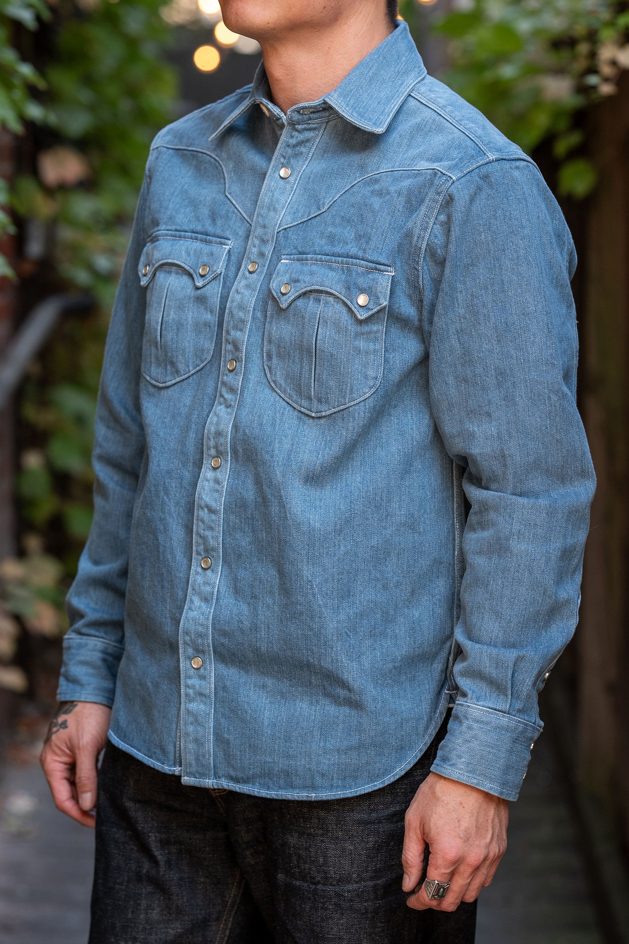 Freenote Cloth Sinclair - Bleached Denim